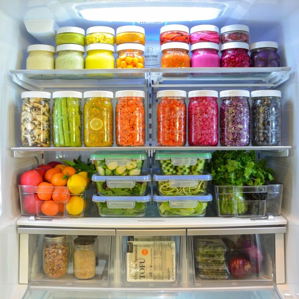 rainbow fridge